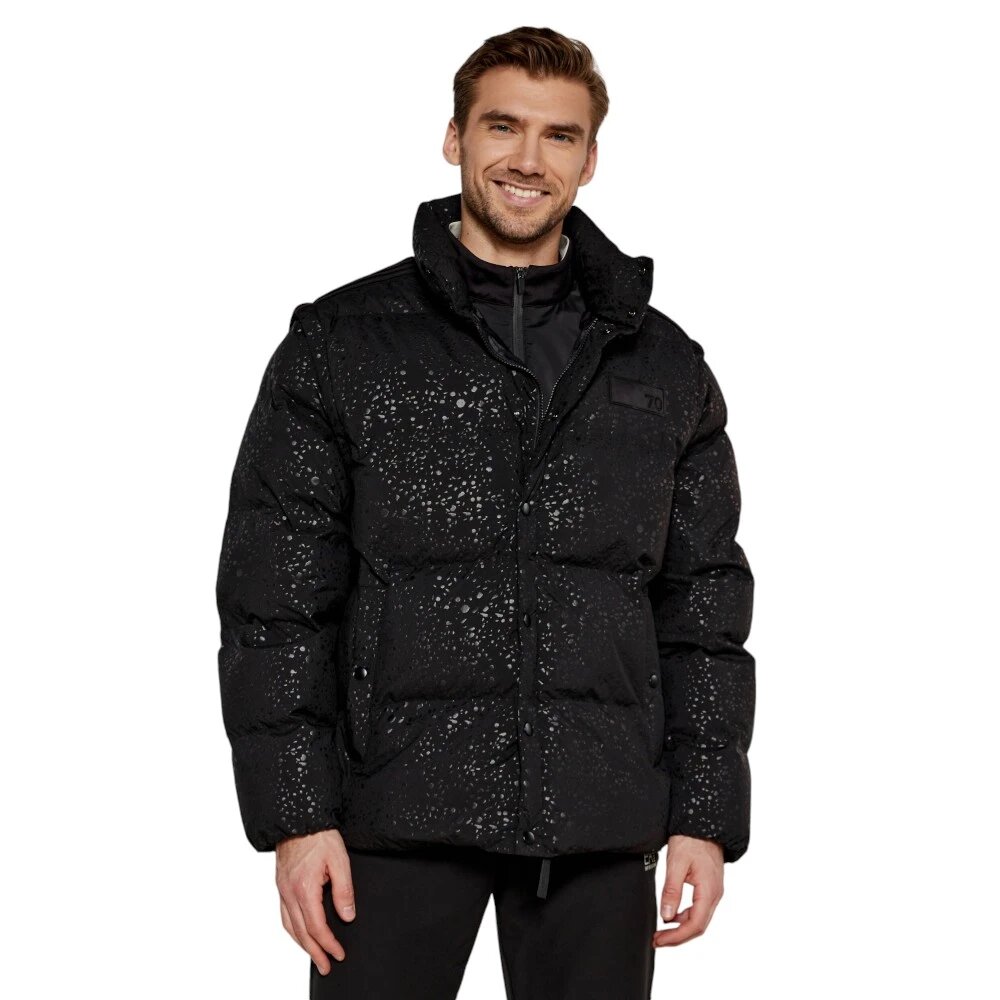 Куртка EA7 EMPORIO ARMANI, размер L, черный