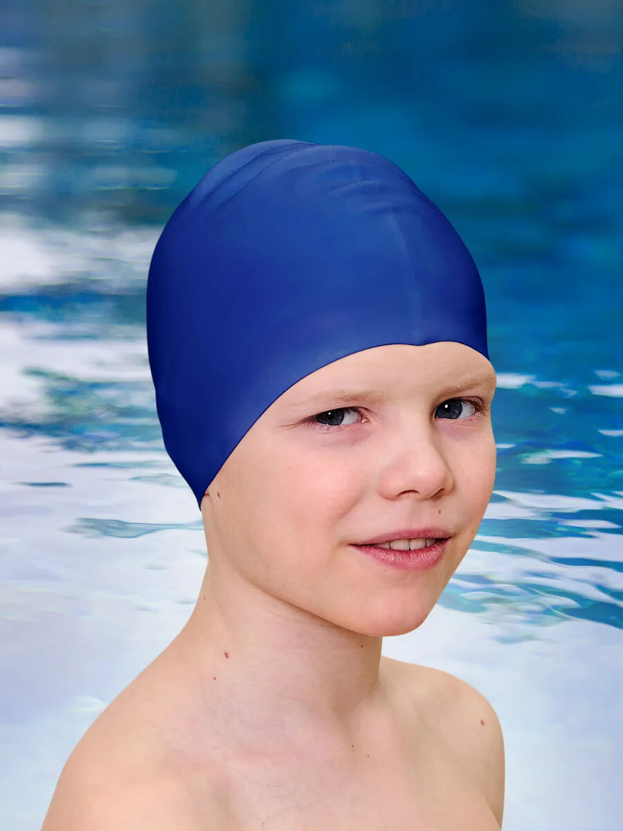Cиликоновая шапочка для плавания — фото 1