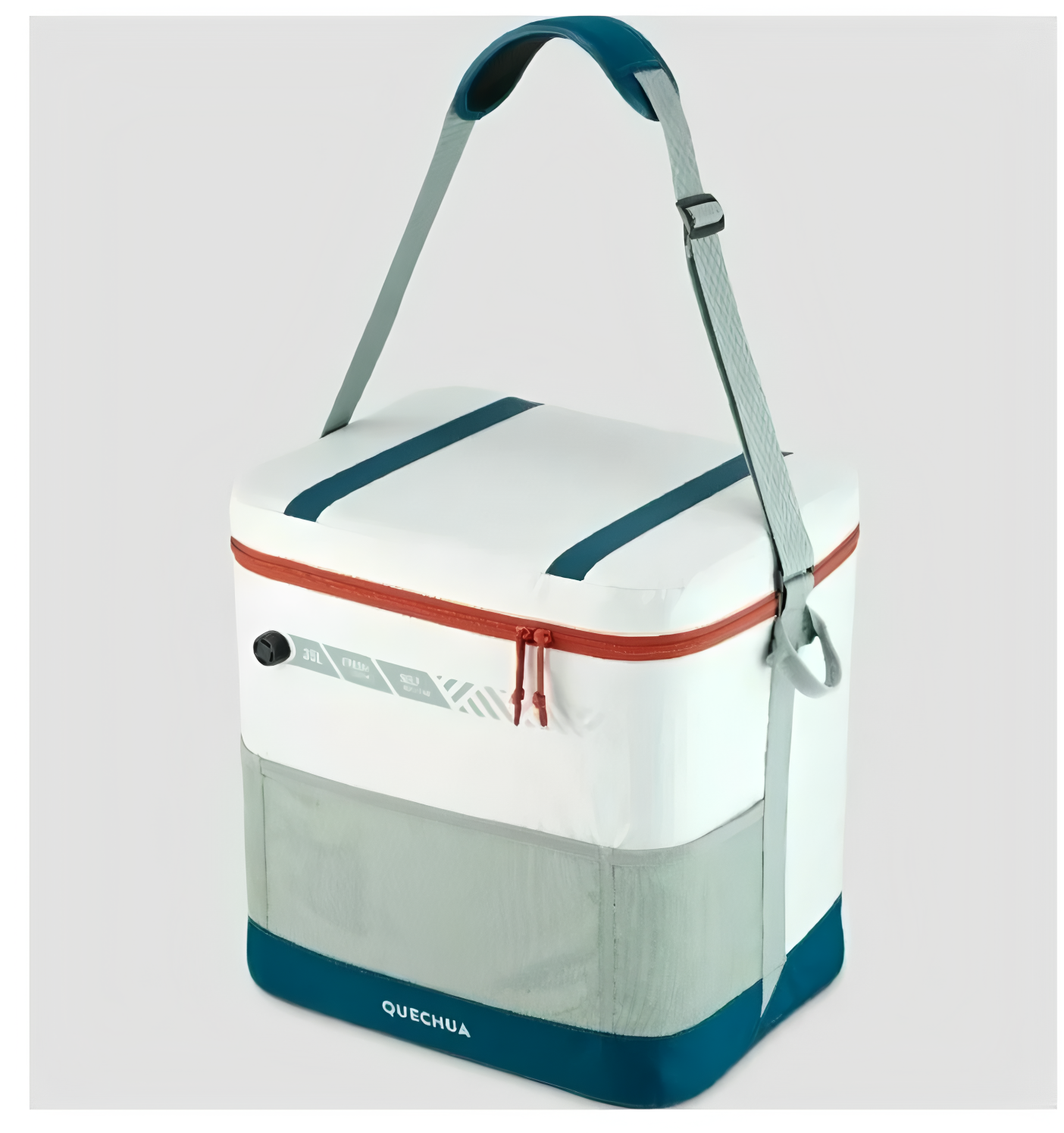 Сумка-холодильник Quechua "Compact Fresh", для кемпинга, 35л, белый