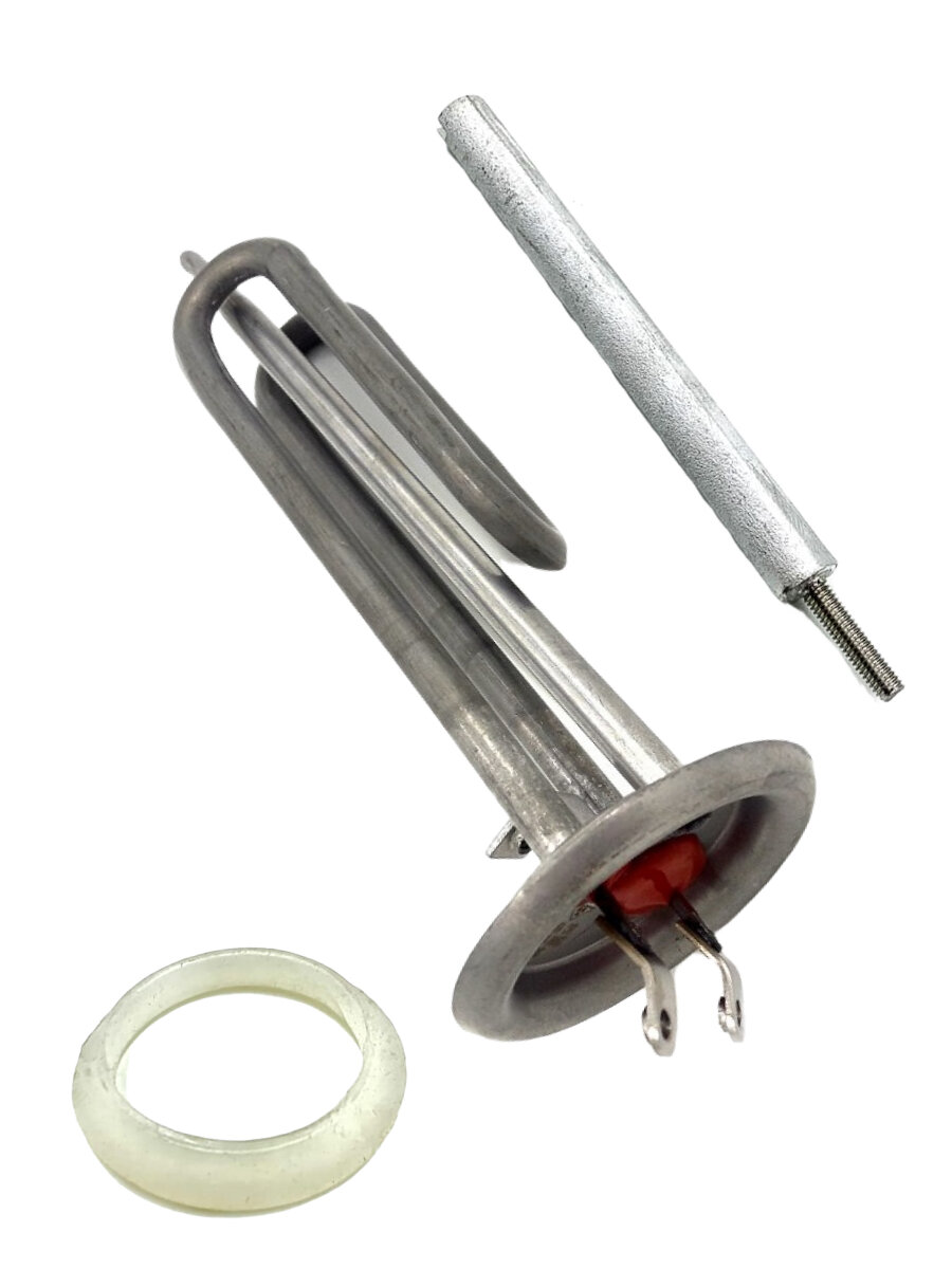 Ремкомплект ТЭН 15 кВт водонагревателя Electrolux EWH Rival с анодом и прокладкой