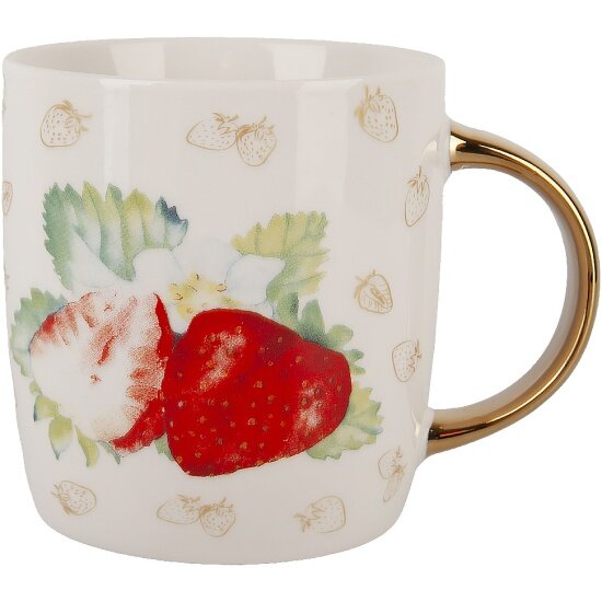 Кружка Nouvelle "Фруктовый сад. Клубника", 350 мл. (0440010)