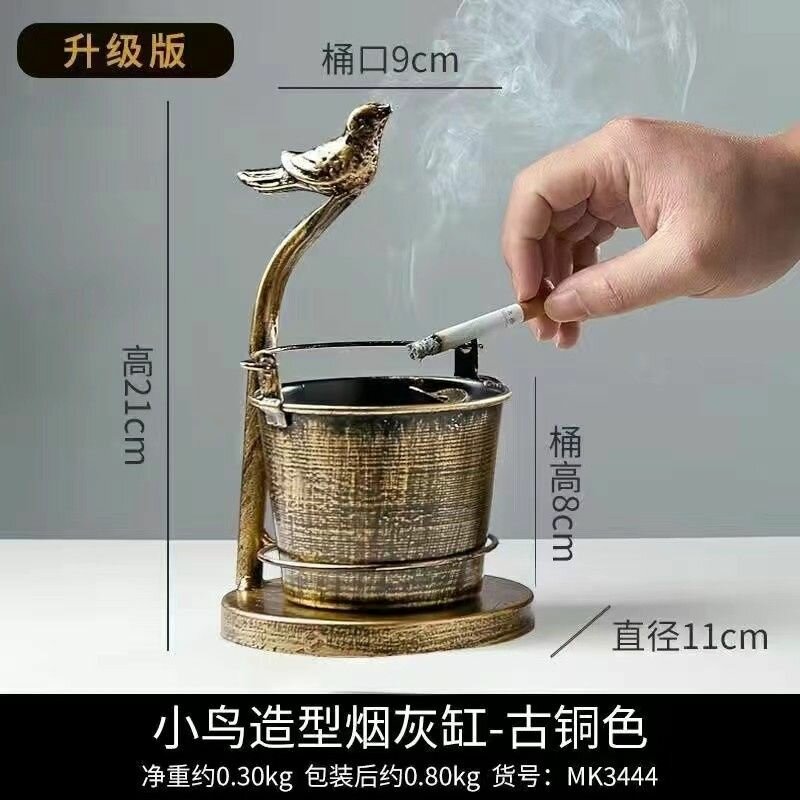 Каминный набор винтажный Стикс черно-серый Зольник