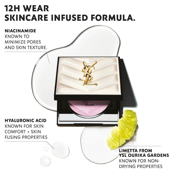 Yves Saint Laurent Hyper Luminize Powder Highlighter – пудровый хайлайтер с эффектом сияния - Rosy Sand — фото 1