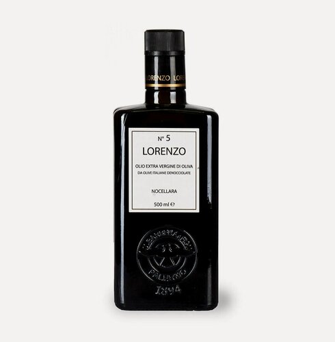 Изображение товара Масло оливковое Barbera LORENZO №5 Nocellara Extra Virgine регион Сицилия 500 мл Италия