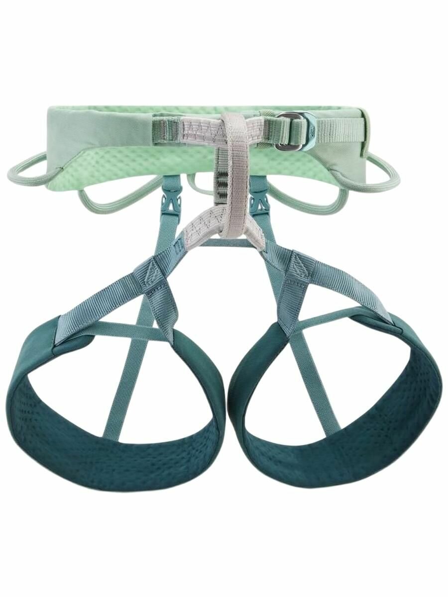 Женская страховочная система для скалолазания Petzl Selena Размер XS светло-зеленый бирюзовый