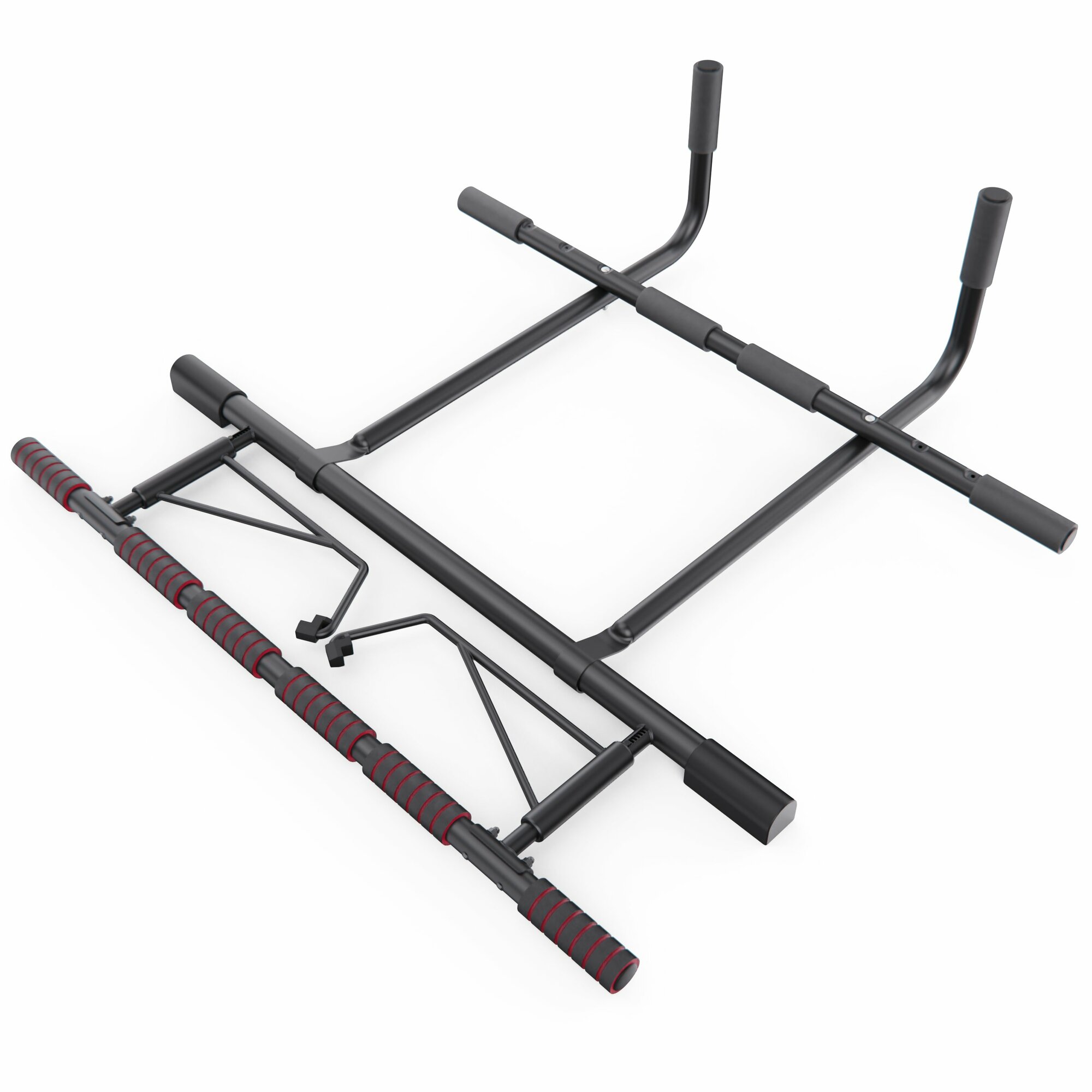 Дверной турник DFC SPORTSTECH KS500 со станцией для отжиманий на брусьях