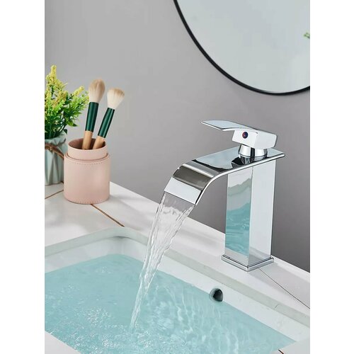 Смеситель для раковины, хром