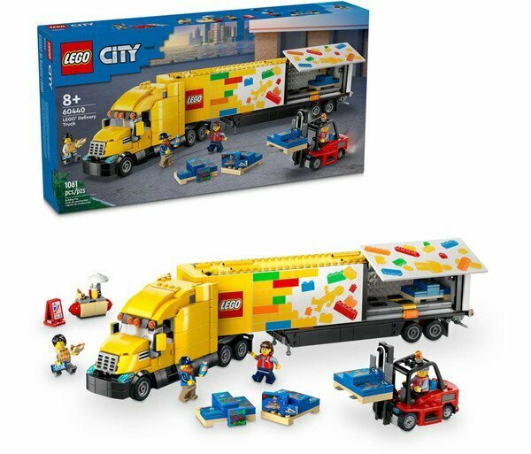 Конструктор LEGO City 60440 Желтый грузовик доставки (Lego 60440)