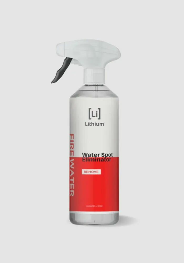 Защитное покрытие и очиститель минеральных отложений Lithium Fire Water Water Spot Eliminator