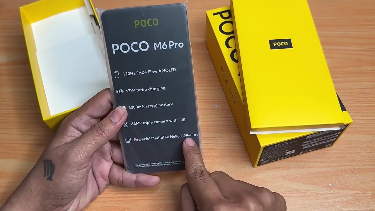 Смартфон Xiaomi POCO M6 Pro 8/256 ГБ RU, Dual nano SIM, фиолетовый — фото 1