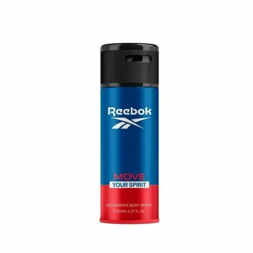 фото Reebok мужской move your spirit дезодорант-спрей 150мл
