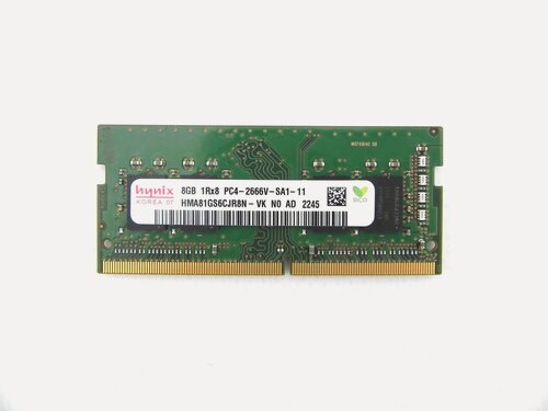 Изображение товара Оперативная память для ноутбука Hynix 8 ГБ DDR4 SODIMM 2666 МГц HMA81GS6CJR8N-VK CL19