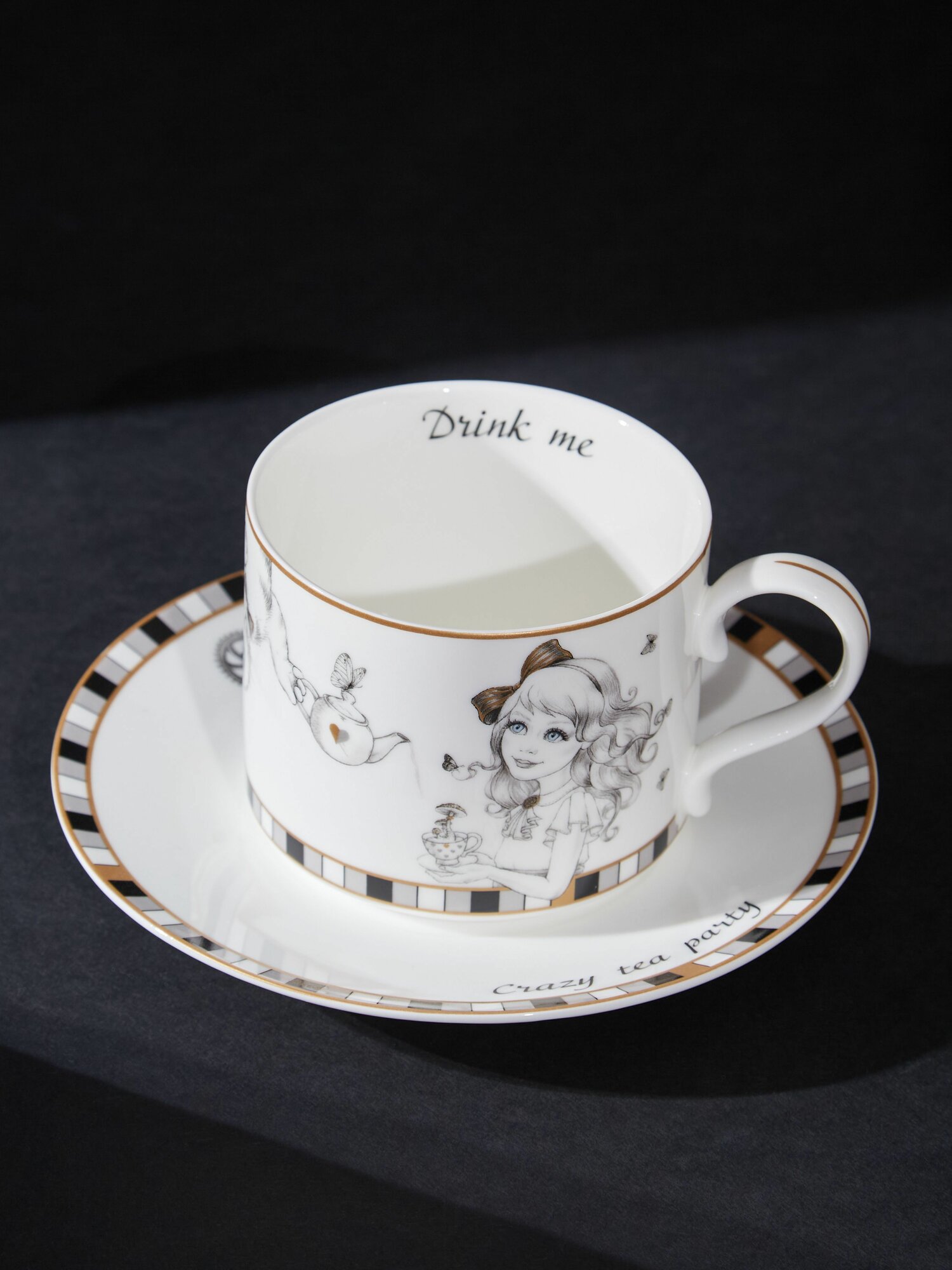 Чайная пара Lefard "Wonderland", на 1 персону, 2 предмета, фарфоровая, 290 мл. — фото 1