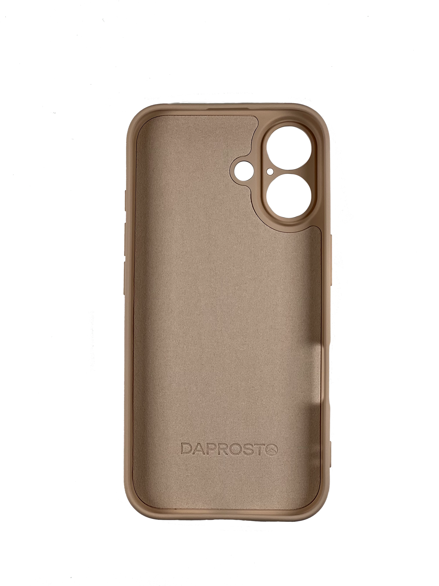Чехол DAPROSTO TPU Peach Velvet, для iPhone 16, тонкий, персиковый — фото 1