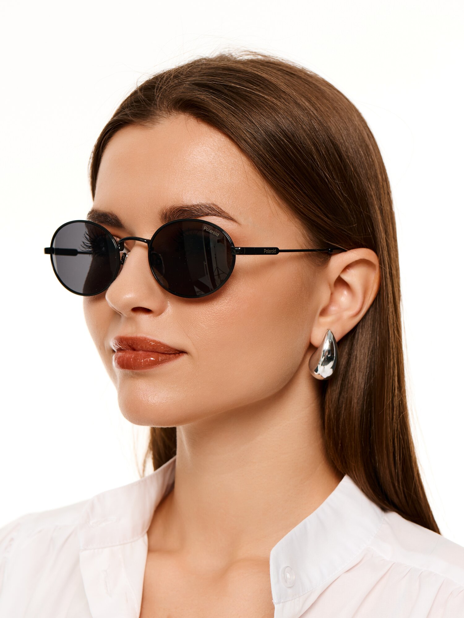 Солнцезащитные очки Polaroid, черный — фото 1