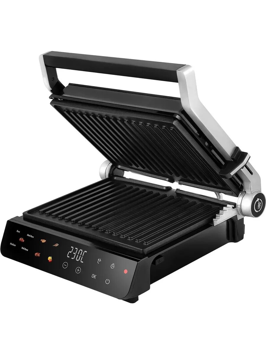Электрогриль red solution G830D 2000Вт черный — фото 1