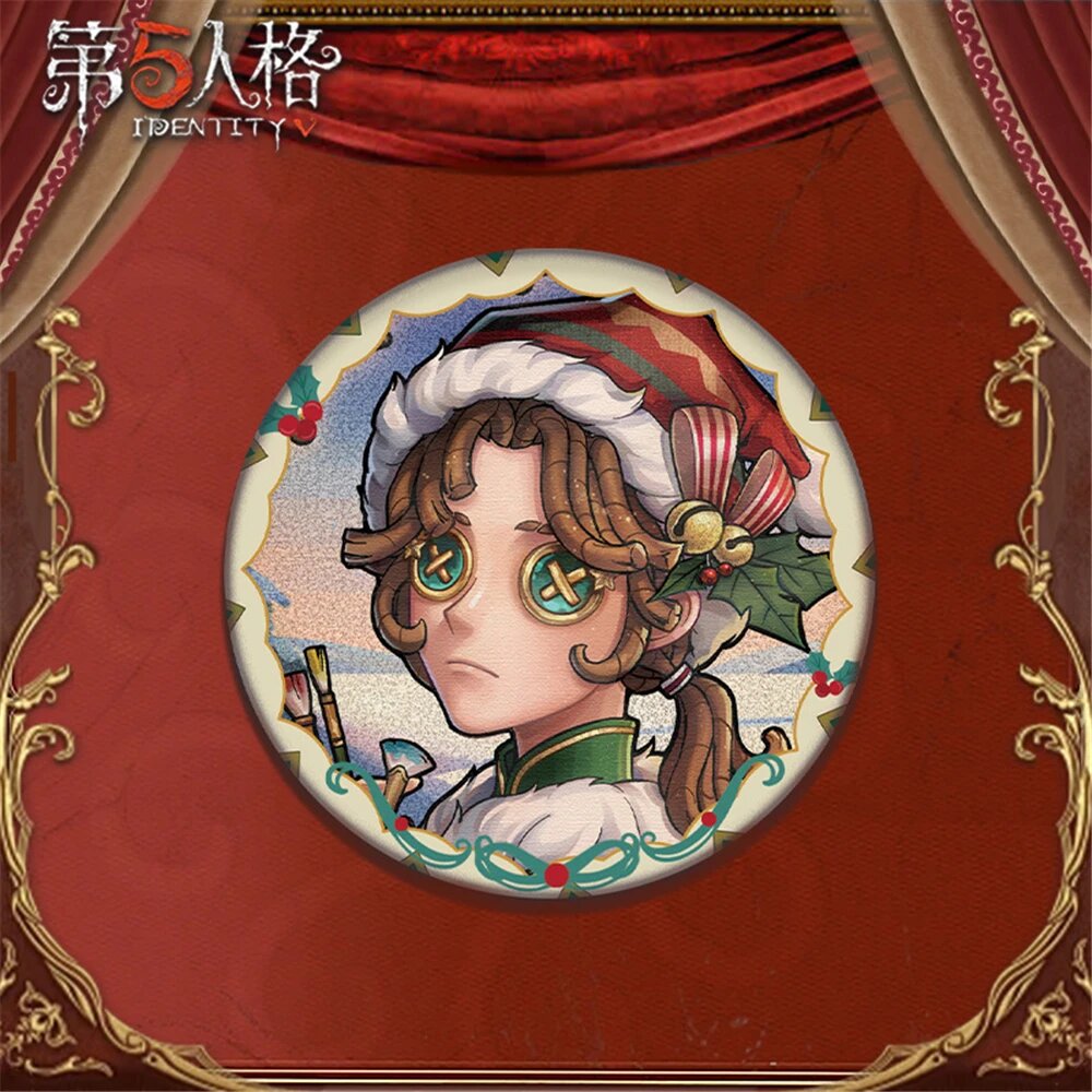 Металлическая брелка аниме Identity V, 65, 58mm
