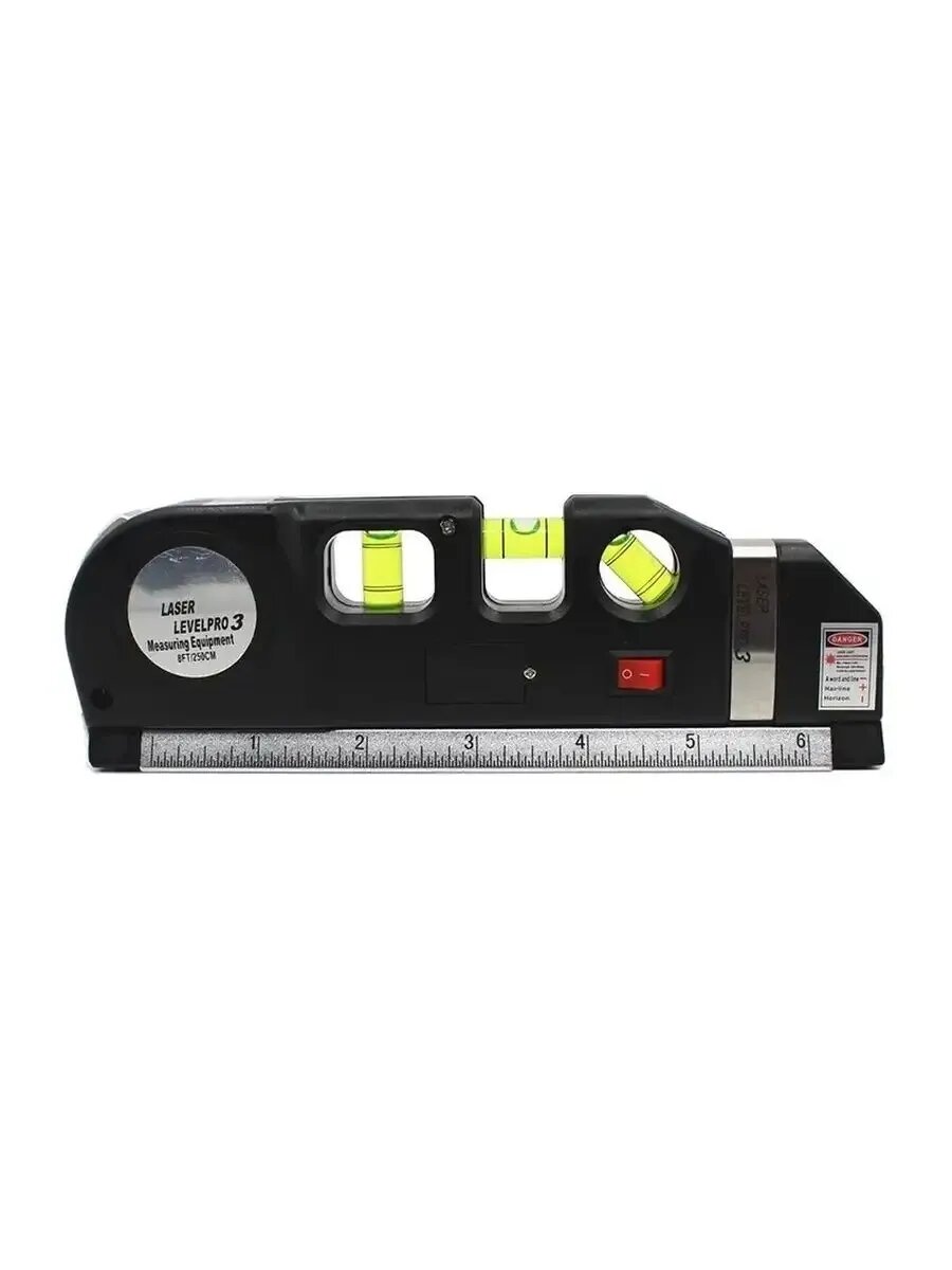 Уровень лазерный Laser Level вертикальный, линейка, нивелир — фото 1