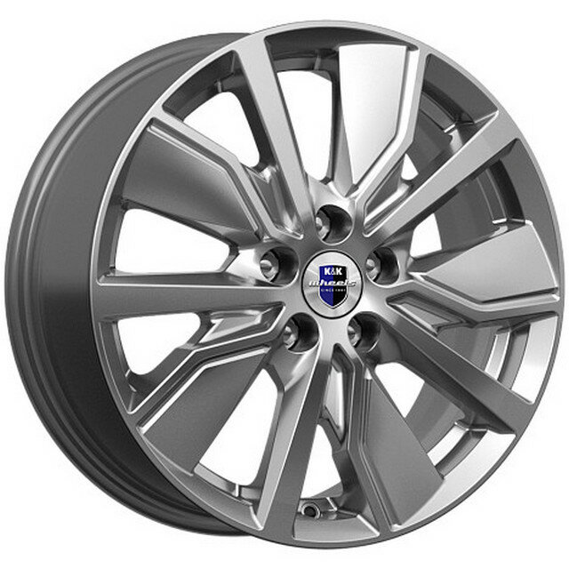 Колесный диск Кик Гамбит (КС961) 6.5x16/5x112 D57.1 ET50 дарк платинум