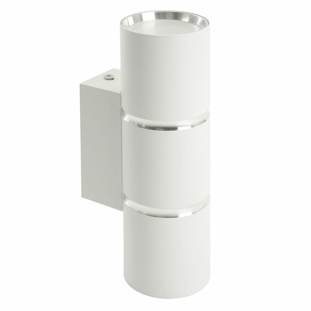Светильник настенный Feron ML1860 ZEN MR16 35W 230V 2*GU10 белый хром IP20