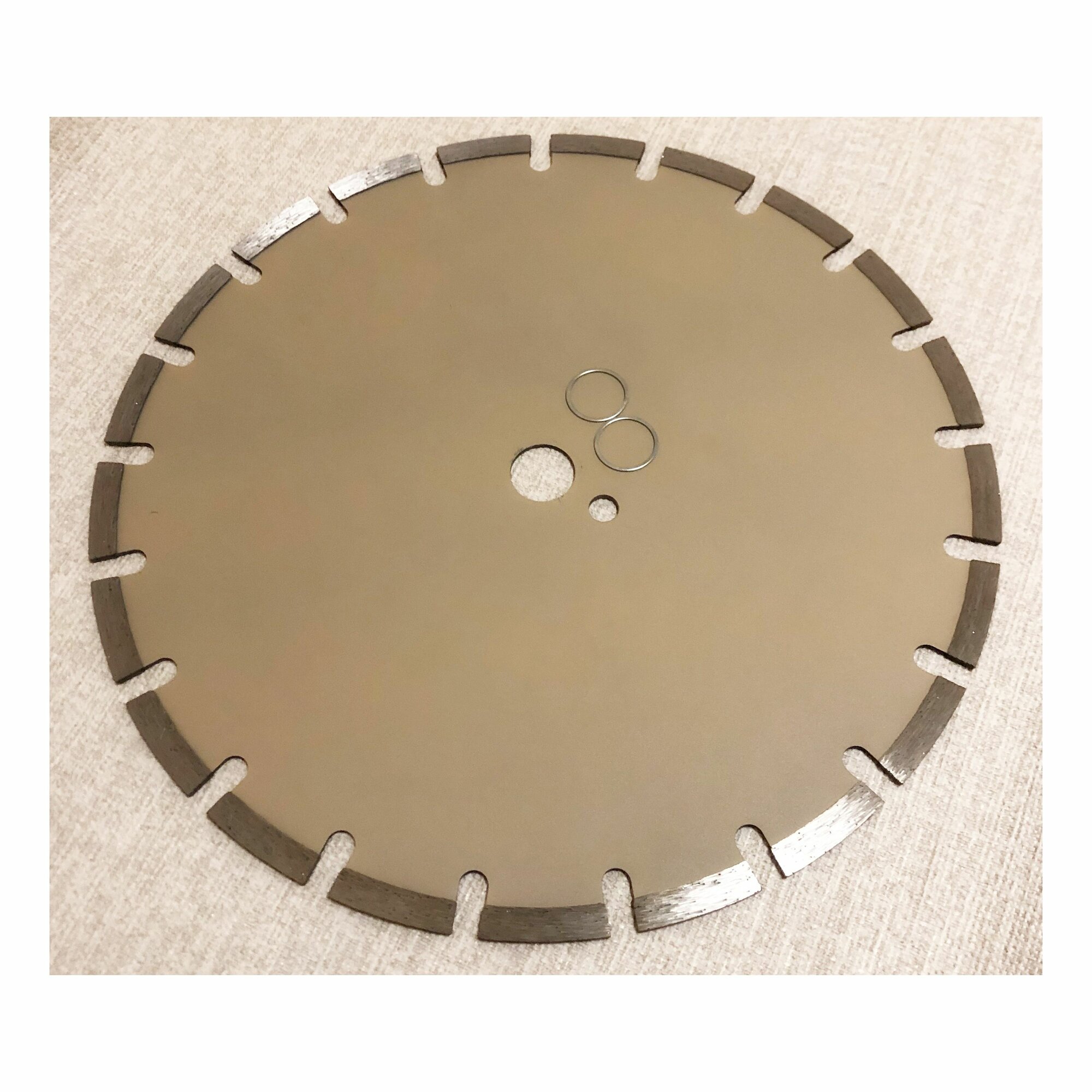 Диск алмазный по асфальту 350 х 25,4 мм сегмент 40 х 2,3 х 6,5 креост — фото 1