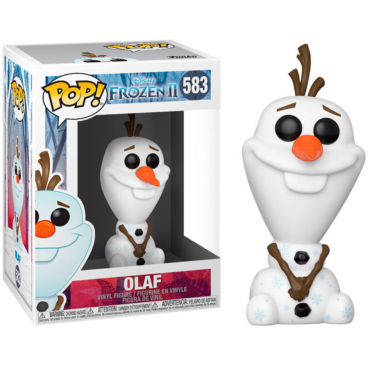 Фигурка Funko POP! Снеговик Олаф в снежинках (Olaf) #583