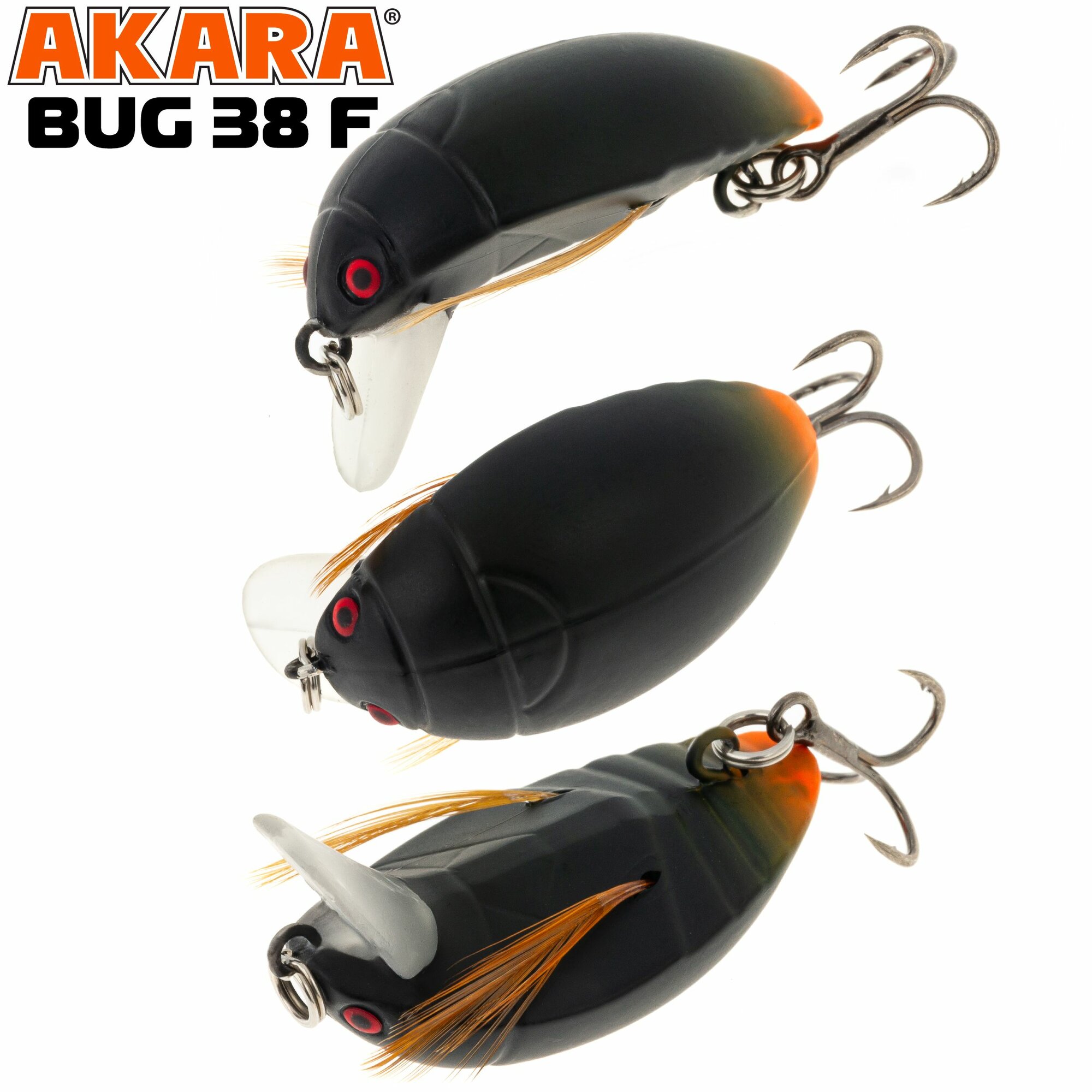 Воблер Akara Bug 38F 4 гр. 05 — фото 1
