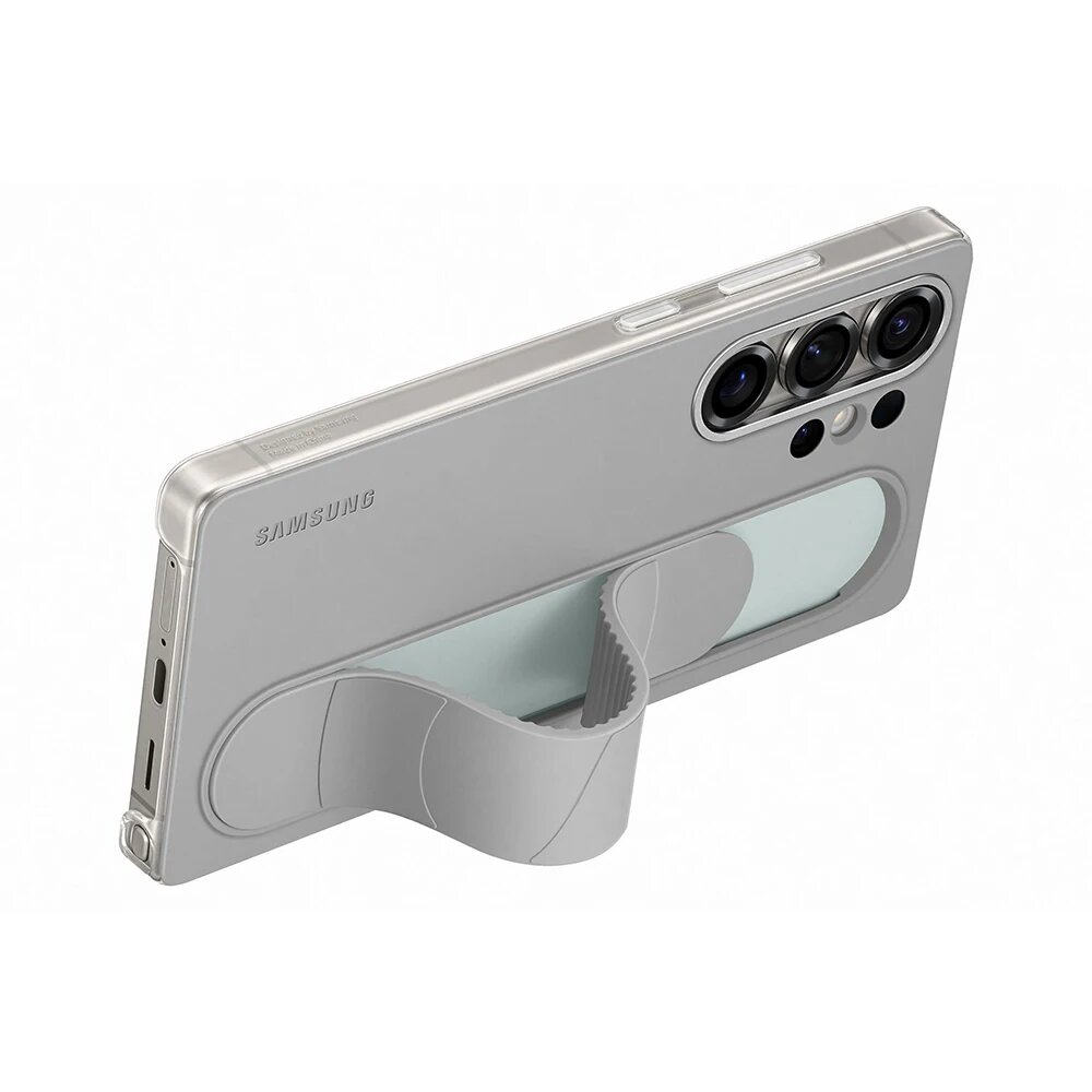 Оригинальный чехол Samsung S25 Ultra Standing Grip для S25Ultra Standing Grip, оригинальный чехол, Gary, For Galaxy S25 Ultra