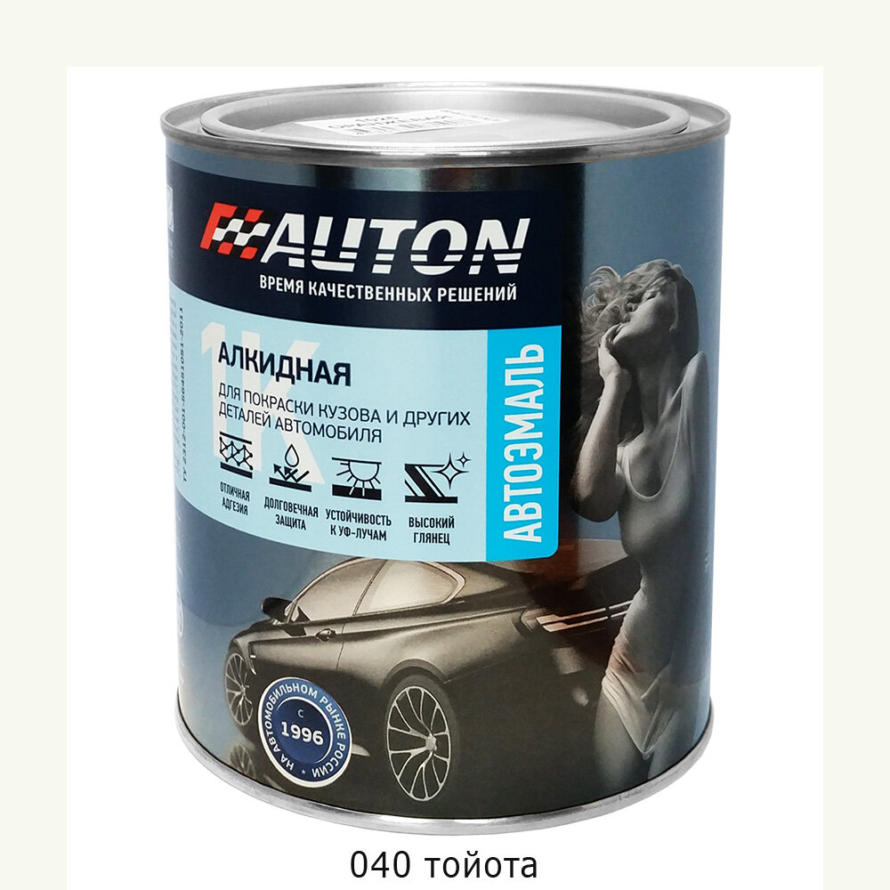 040 тойота алкидная автоэмаль AUTON (0,8л)