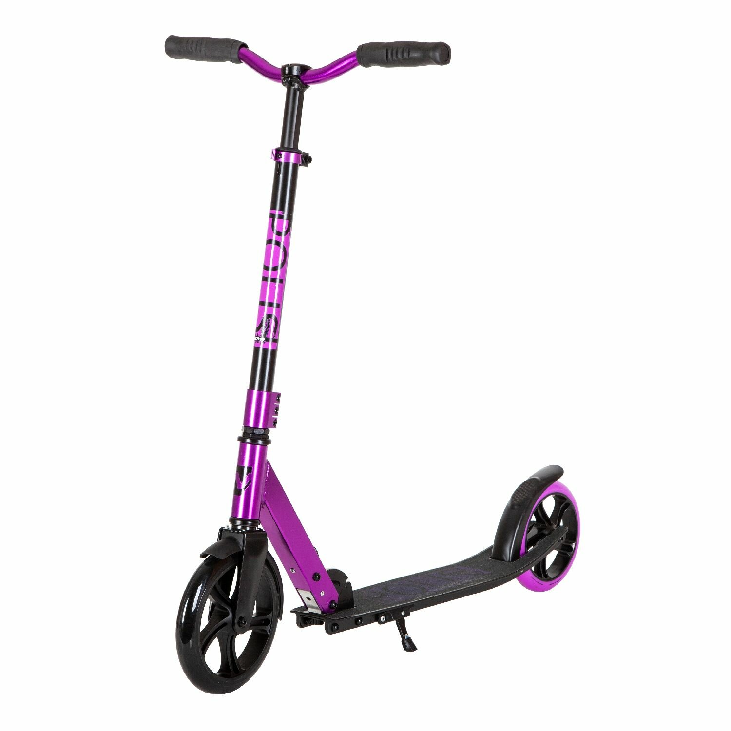 Самокат Novatrack POLIS 200 PRO, складной, полиуретановые колеса, стальной, 2022