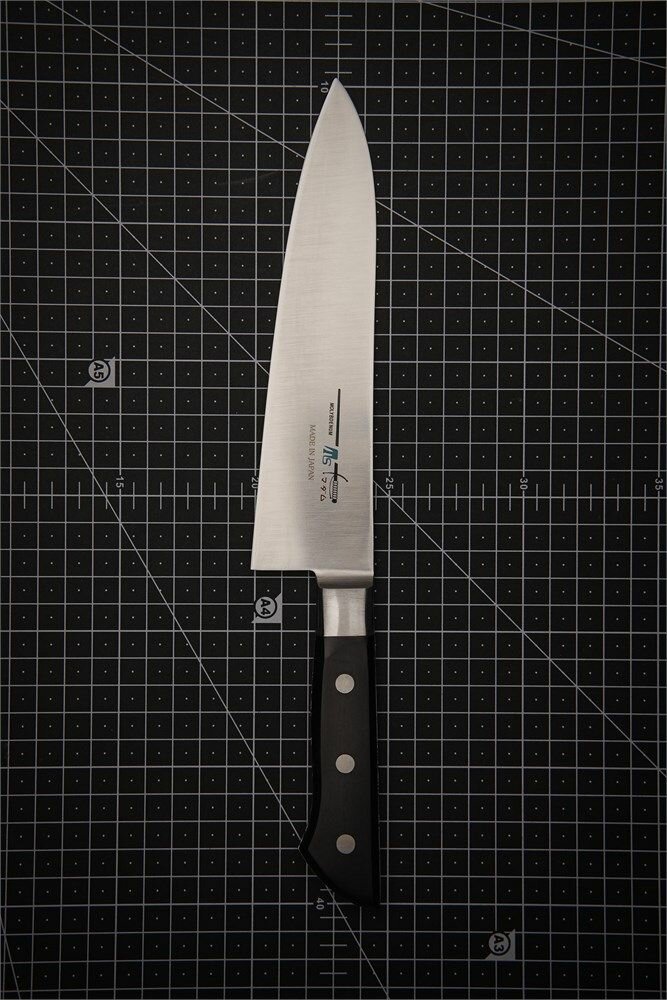 Японский INOGUCHI Нож кухонный Гюйто 184/304 мм Молибден-ванадиевая сталь/Stainless steel