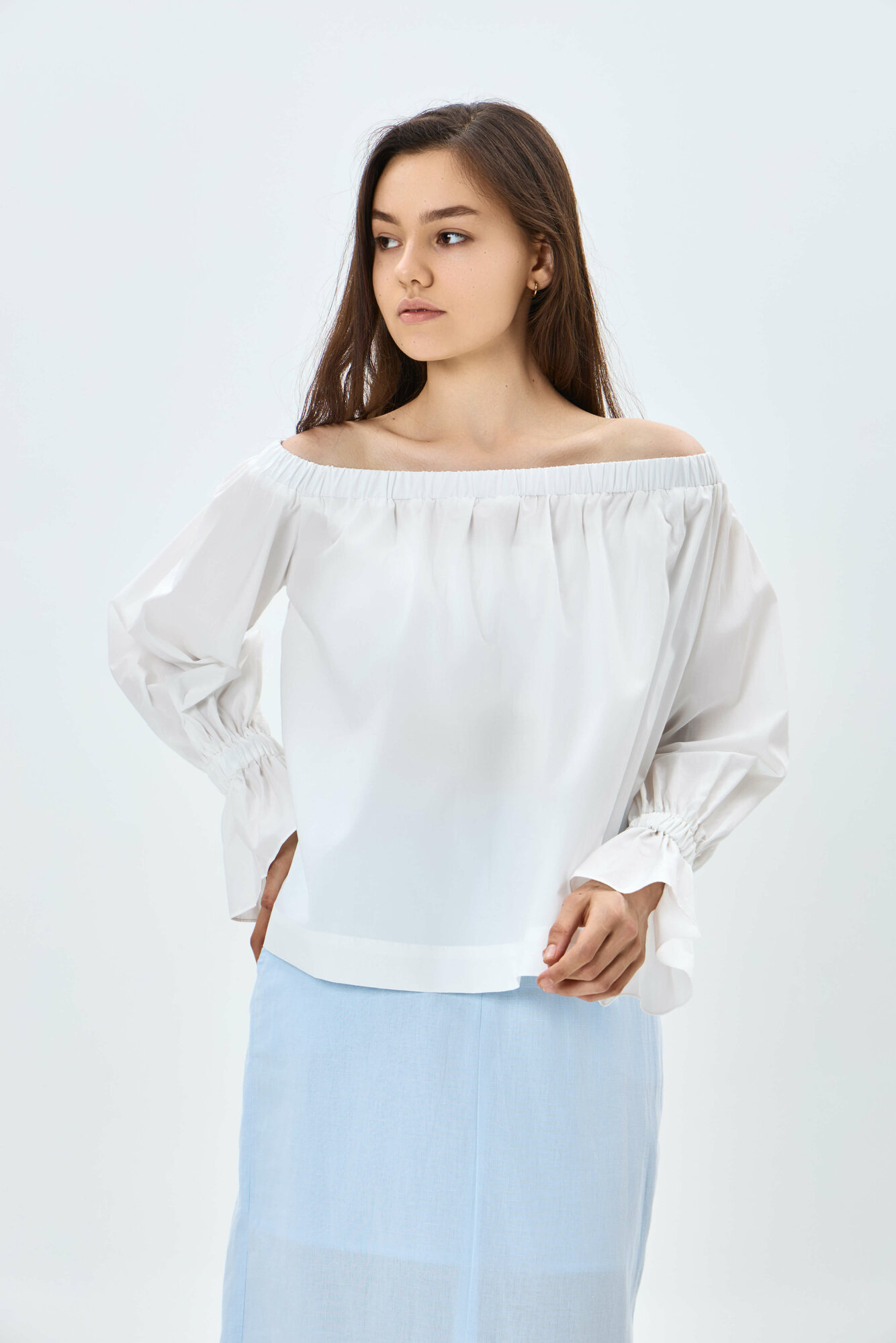 Блуза TERRA PRO TERRA PRO, размер L, white — фото 1