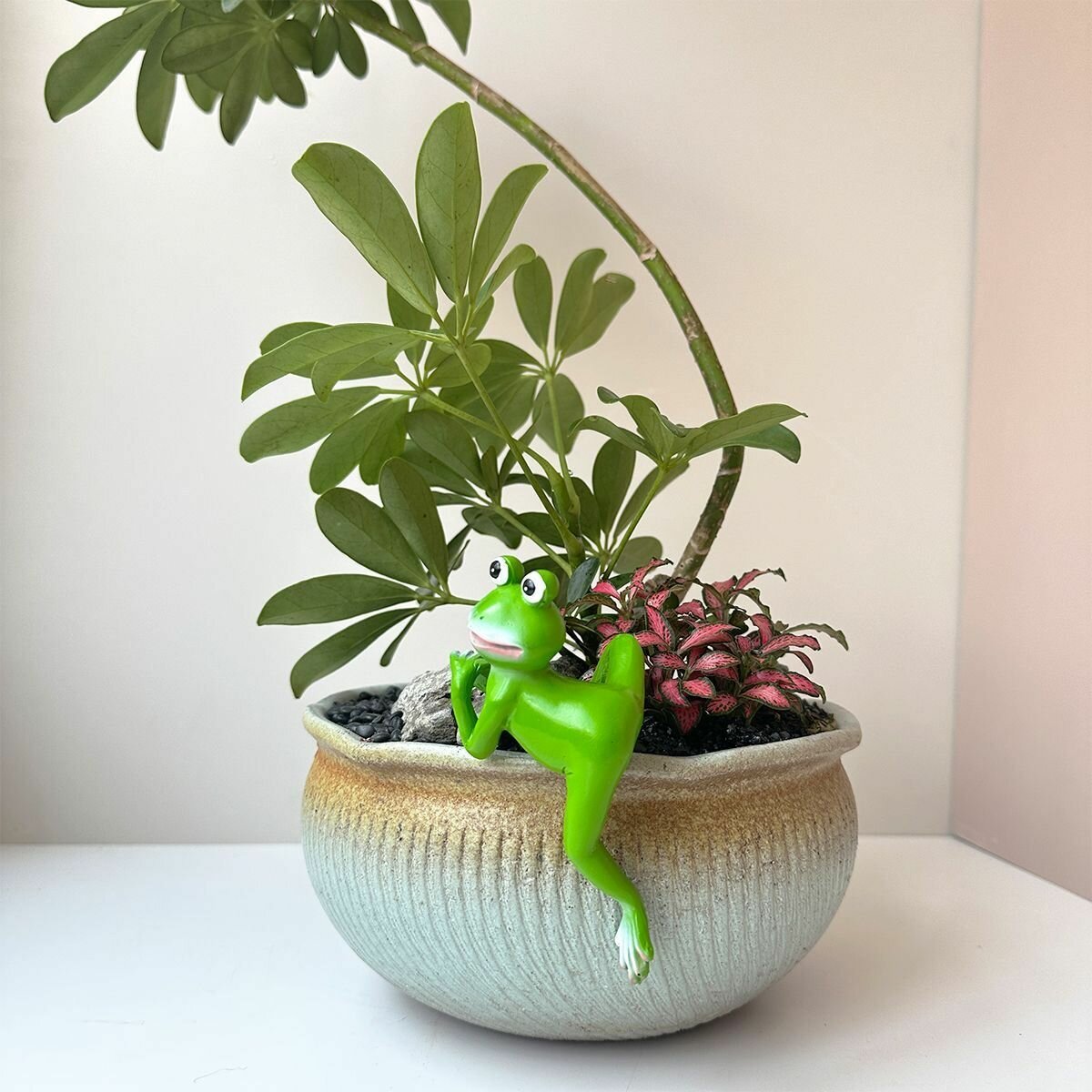 Садовый плантатор Лягушка подвесная