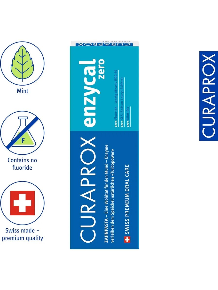 Зубная паста без фтора Enzycal Zero — фото 1