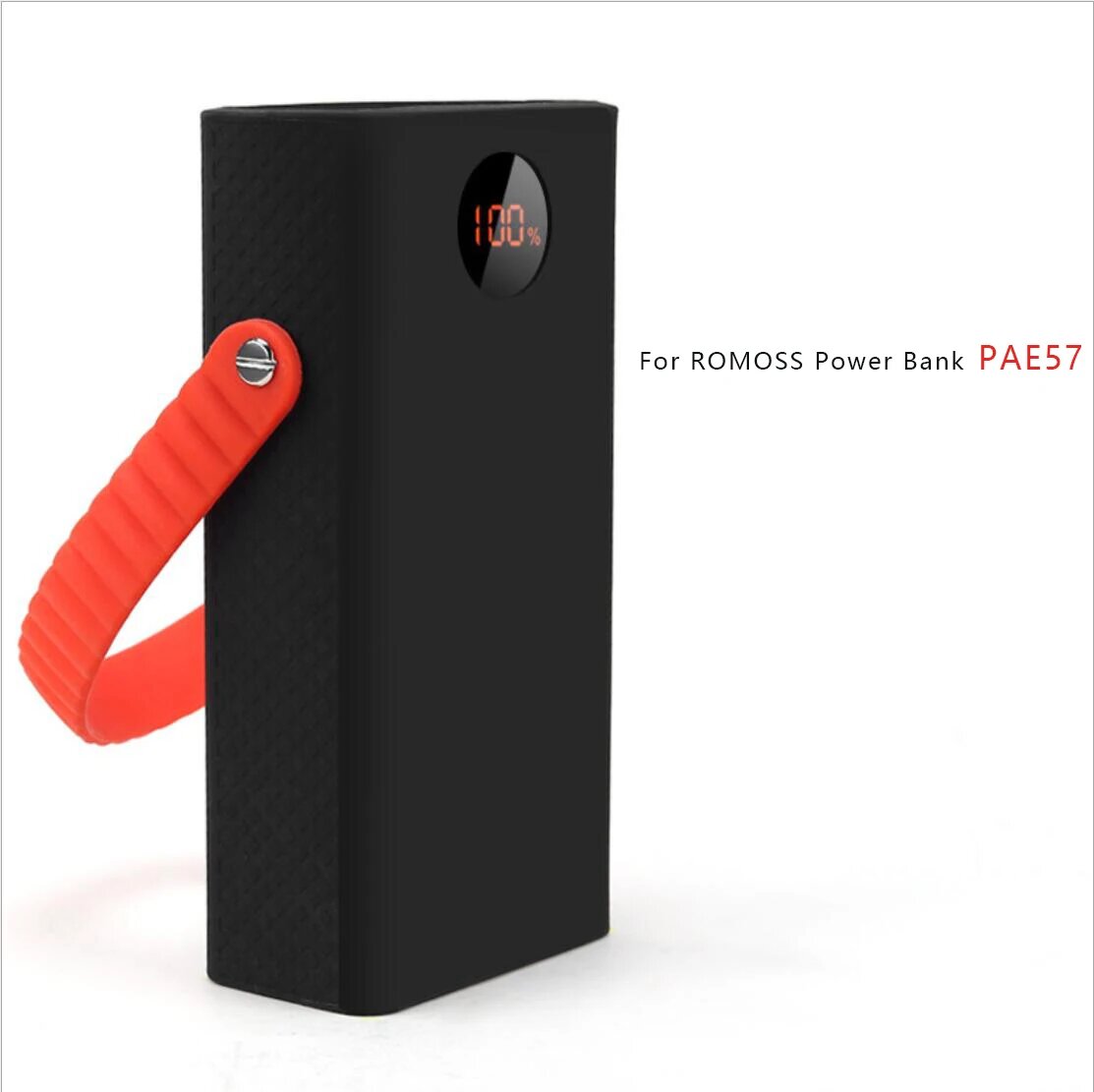 Мягкий силиконовый телефон для ROMOSS PEA60, внешний аккумулятор 60000 мАч для ROMOSS PEA57 для ROMOSS 57000 мАч, внешний аккумулятор PAE57, Black