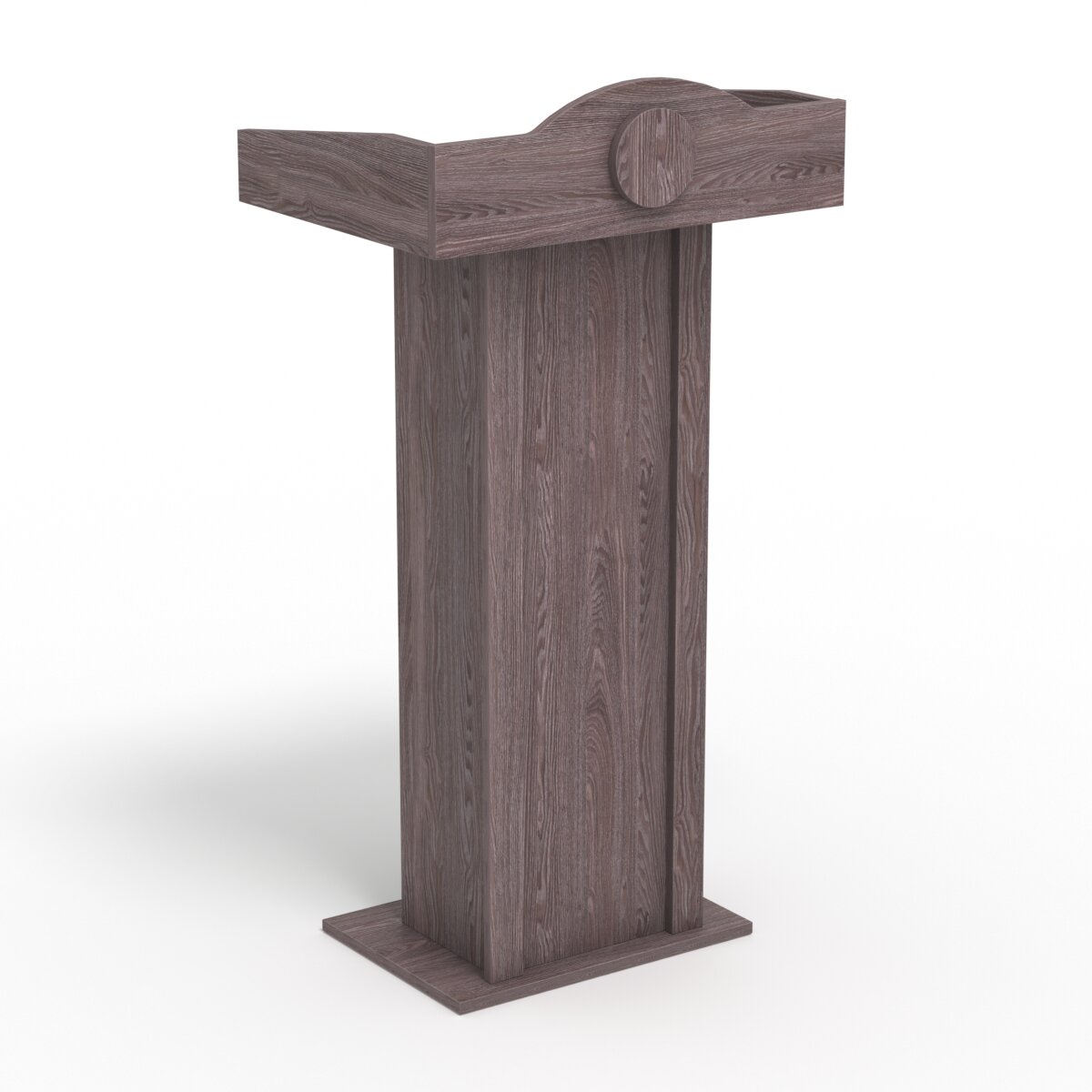 Трибуна "диктор" №93, Ясень Анкор темный - U31105. Производитель товара - компания Westcom.