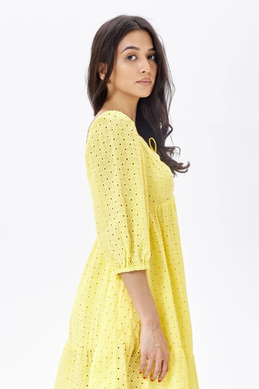 Платье Selfie, размер S, желтый — фото 1