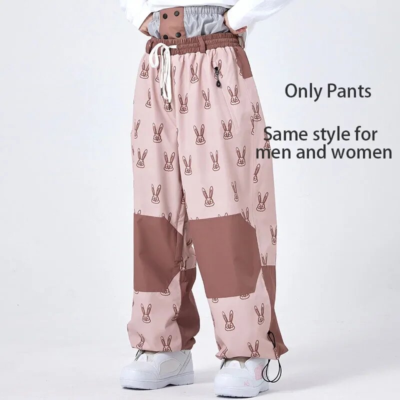 Брюки горнолыжные  размер S розовый