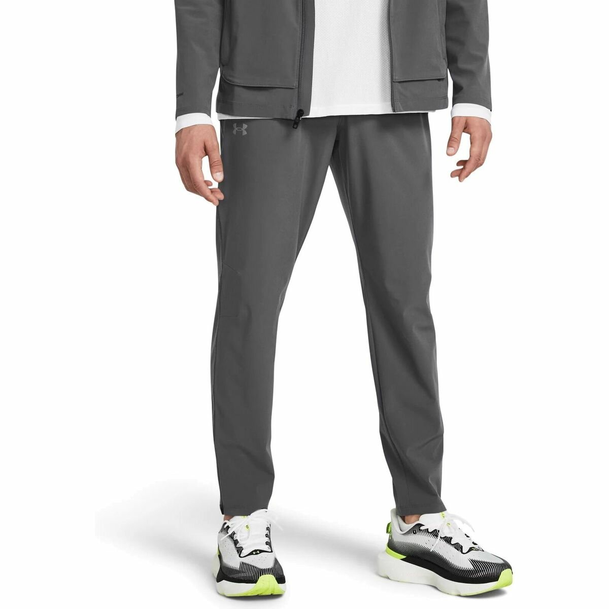 Брюки джоггеры Under Armour STORM RUN PANT, размер M, серый