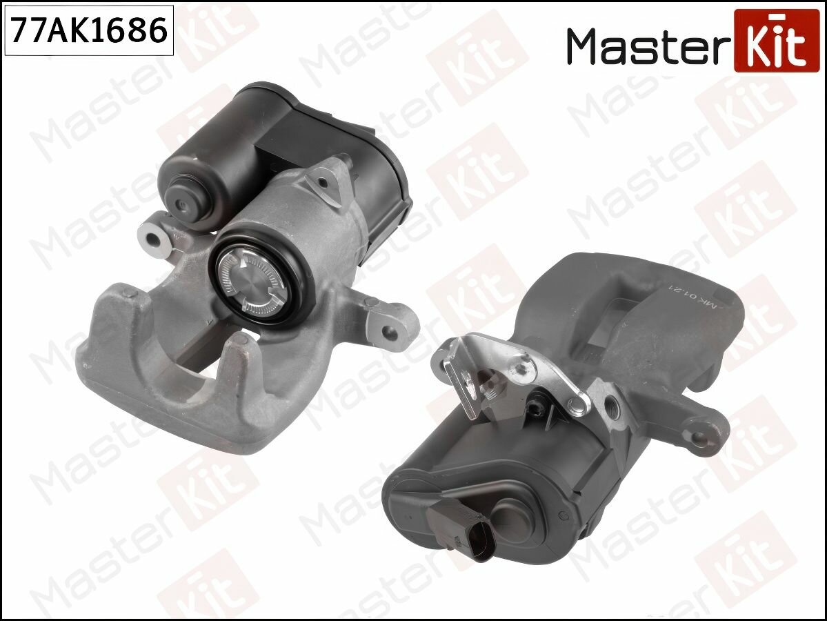 Суппорт томозной задний левый для Фольксваген Пассат, CC 77AK1686 MASTERKIT