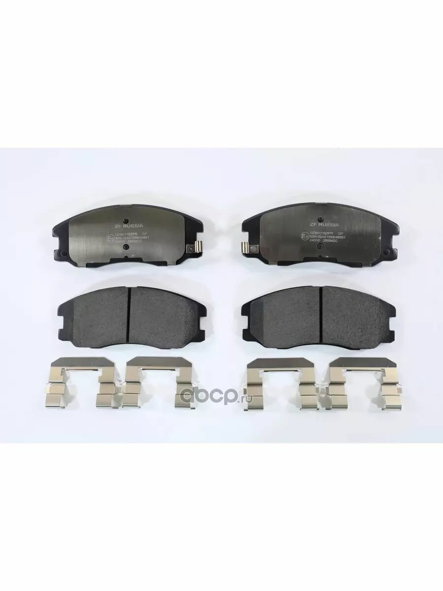Тормозные колодки дисковые передние OPEL ANTARA CAPTIVA