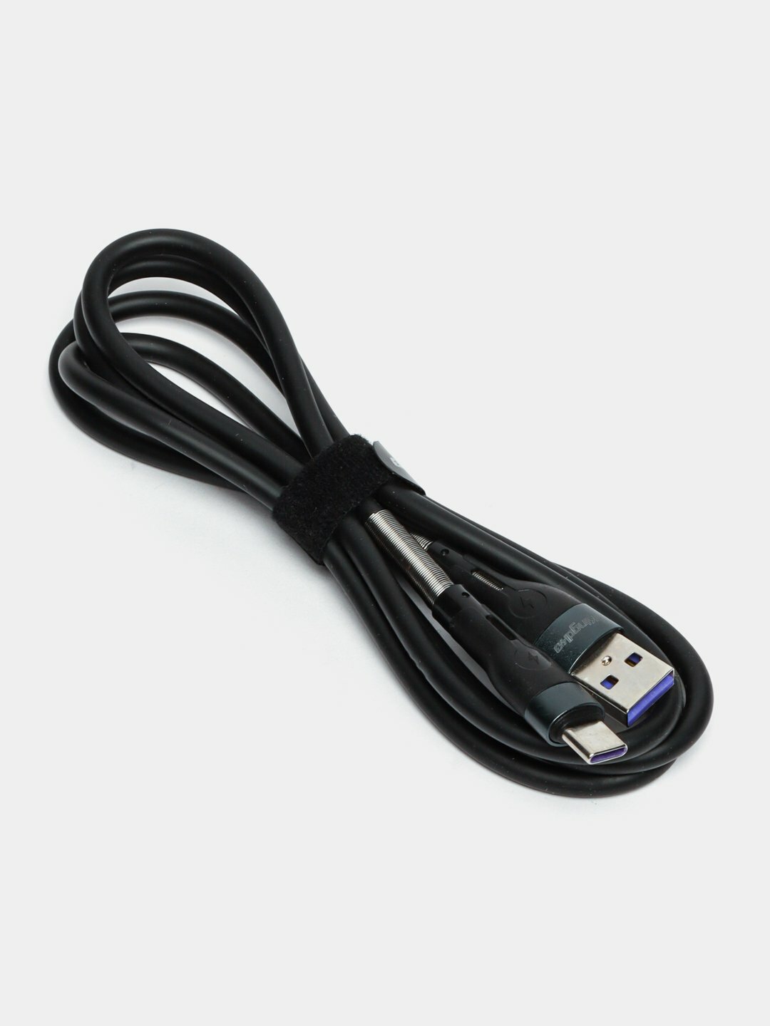 Кабель с пружинной Type-C USB, быстрая зарядка, для Redmi, Samsung и Android — фото 1