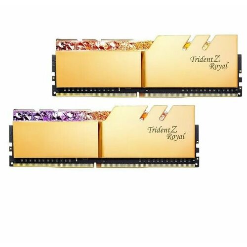 Оперативная память GSkill Trident Z Royal F4-4400C18D-16GTRGC DIMM DDR4 16 ГБ - DDR4 8 ГБ х 2 шт 4400 МГц 16999₽
