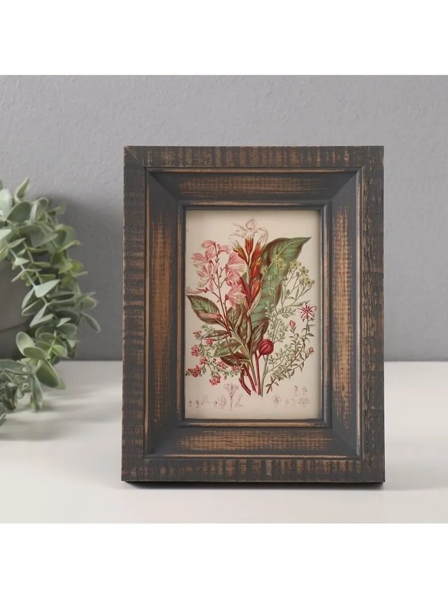 Фоторамка массив сосны 10х15 см 