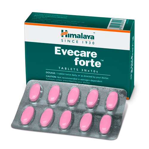 Ивкейр Форте  для женского здоровья  Evecare Forte Himalaya 30 таб