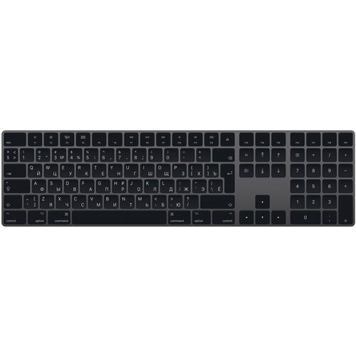 Клавиатура беспроводная Apple Magic Keyboard with Numeric Keypad Space Grey 23444₽