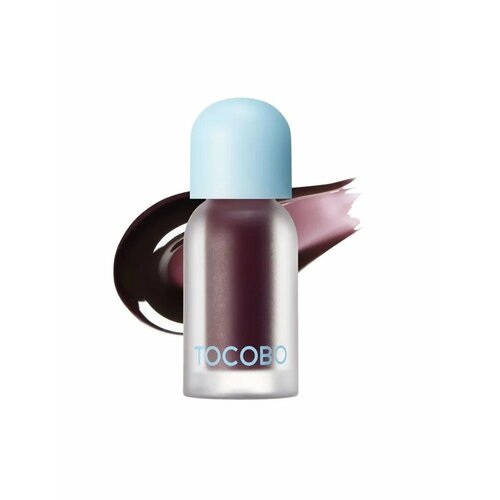 фото Tocobo оттеночное масло-плампер для губ juicy berry plumping lip oil glam max 03 black cherry 4 гр.