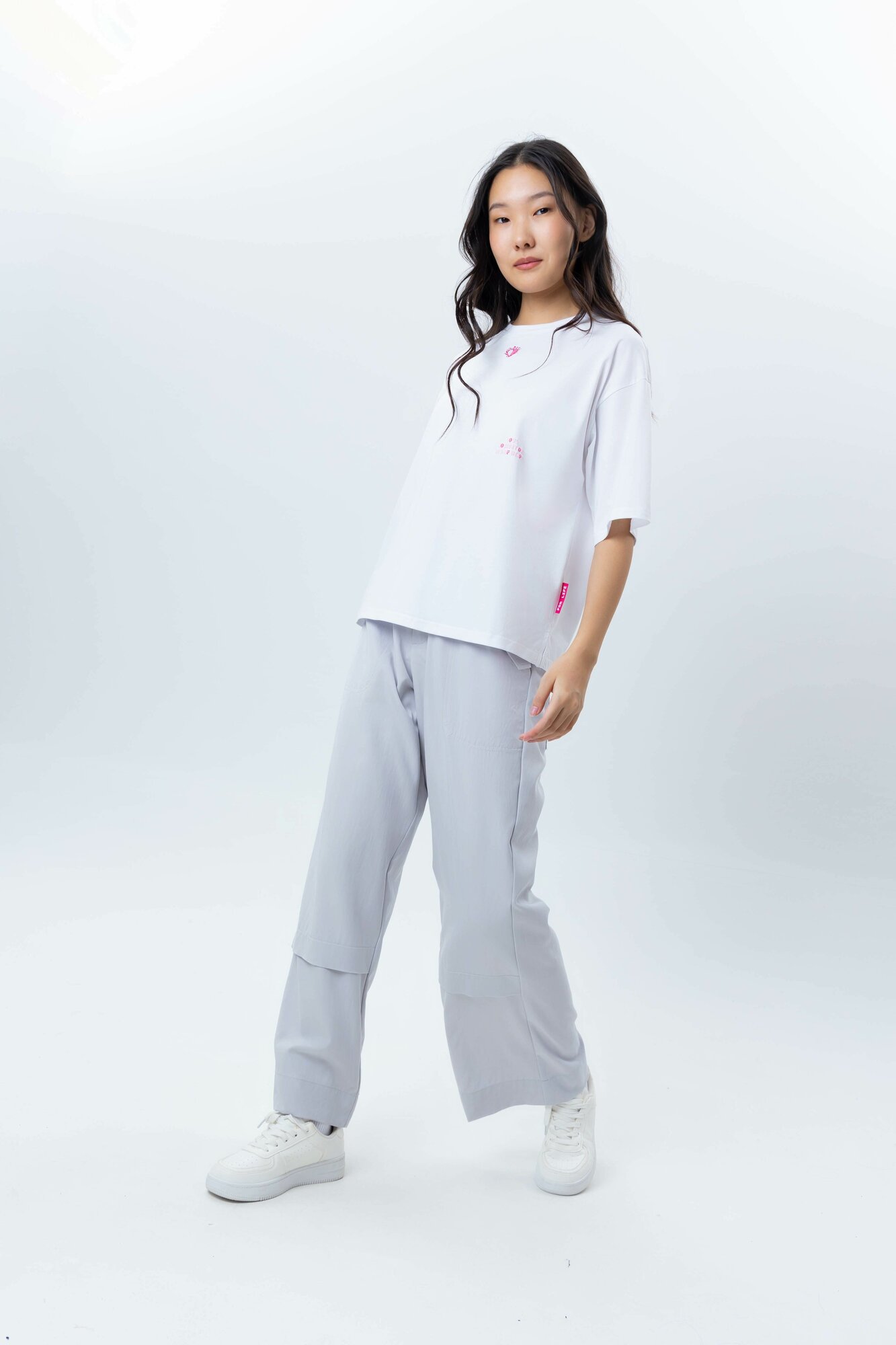 TERRA PRO Женские брюки (Color: Grey, Size: M) SS25WES-21314 — фото 1