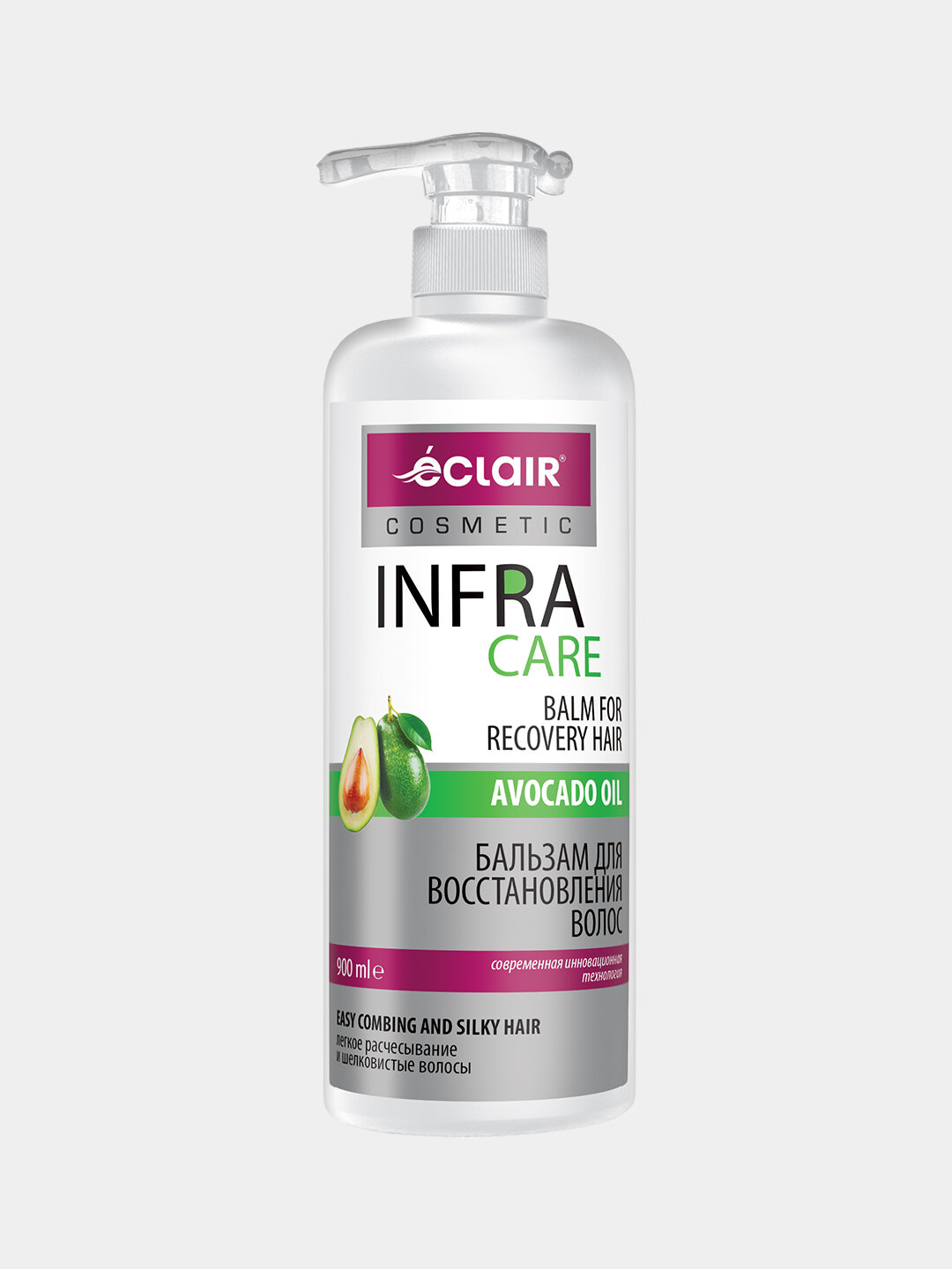 Бальзам INFRA CARE, для восстановления волос AVACADO OIL, 900 мл