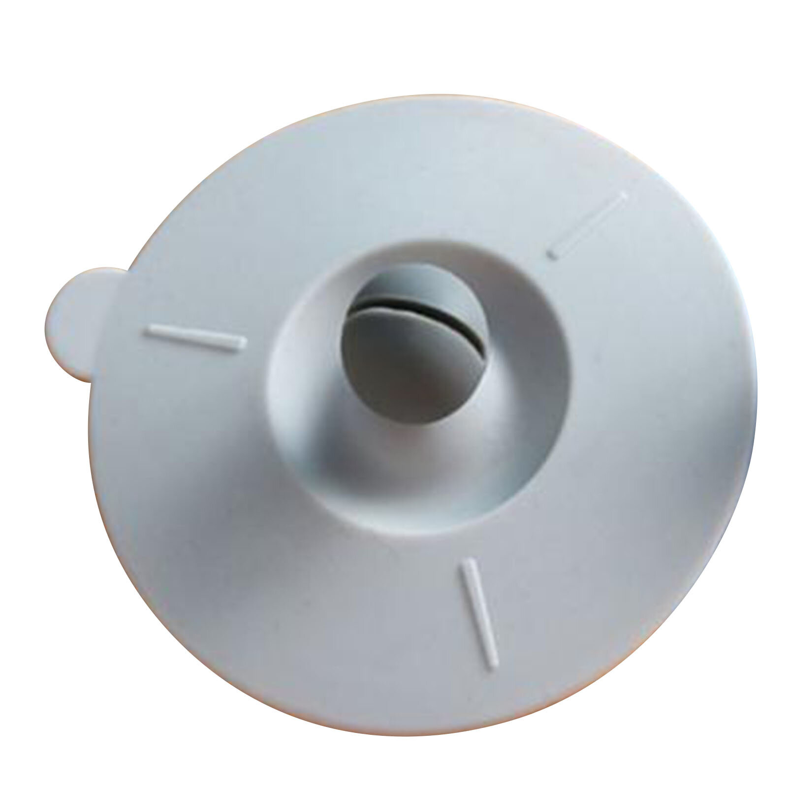 Силиконовая чашка с крышкой пылепроницаемой круглой универсальной чайной чашки с ручкой для стеклянных керамических кружек серого